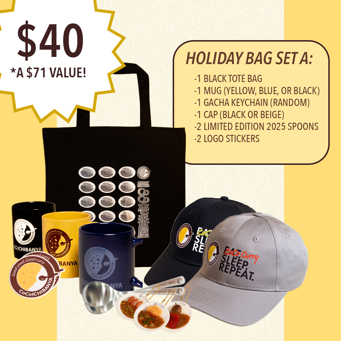 Holiday Bag: Set A