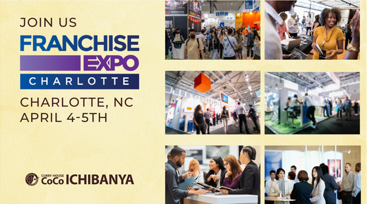 Join CoCo Ichibanya at the Franchise Expo Charlotte!