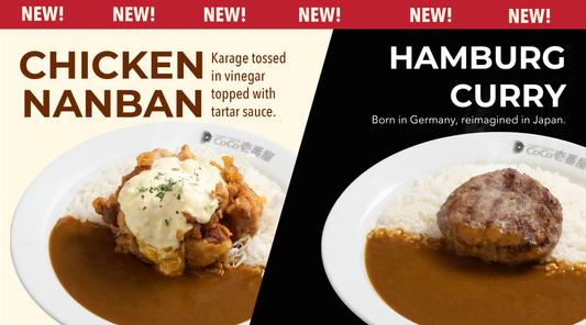 Meet Our Chicken Nanban Curry & Hamburg Curry!