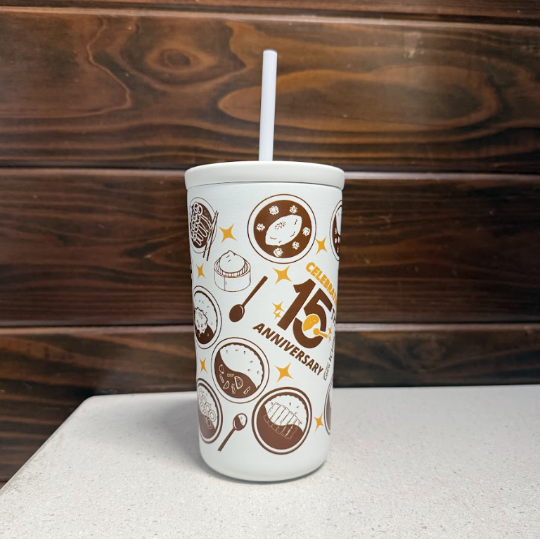 15th Anniversary Tumbler