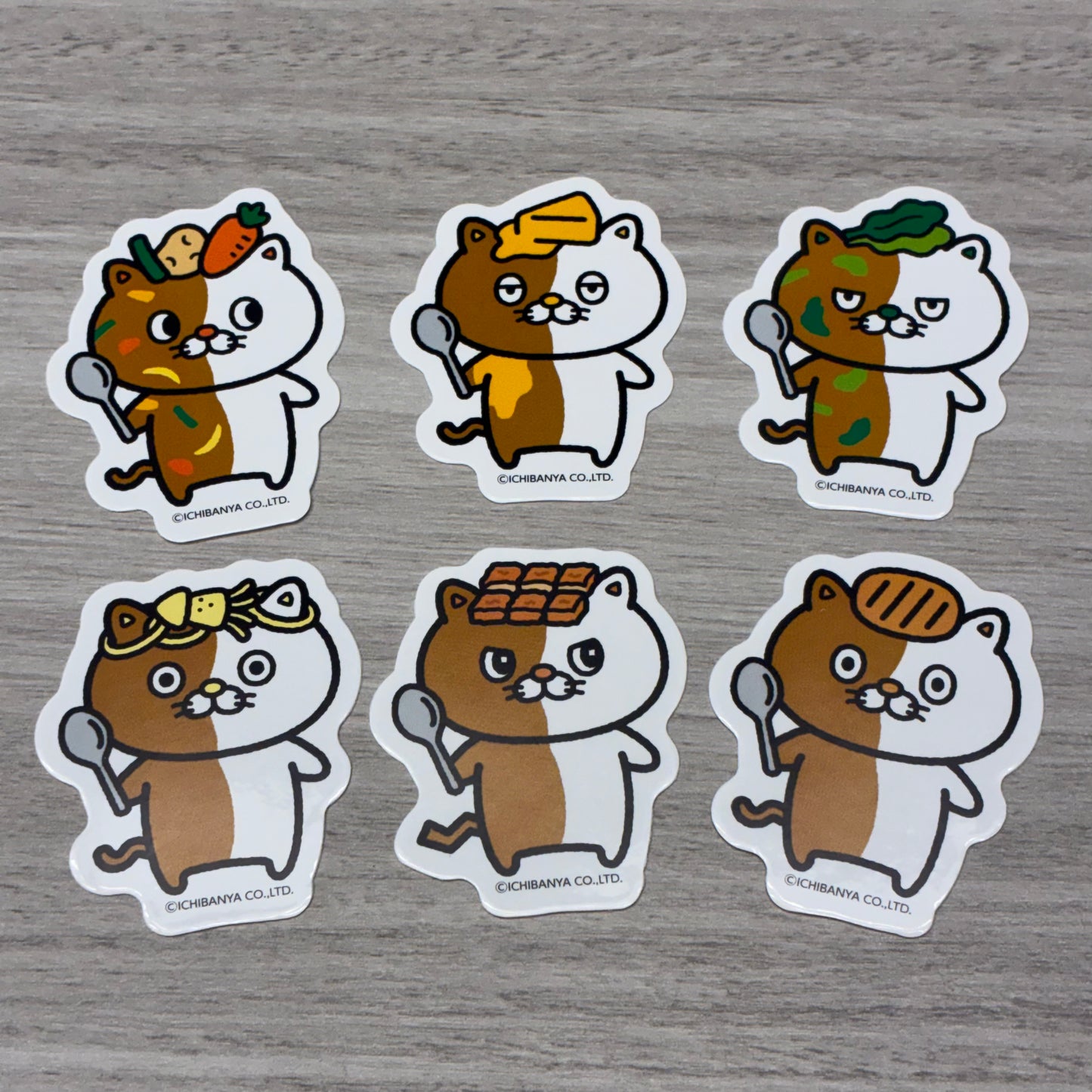 NeCoICHI Die Cut Stickers