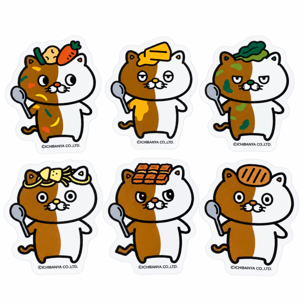 NeCoICHI Die Cut Stickers