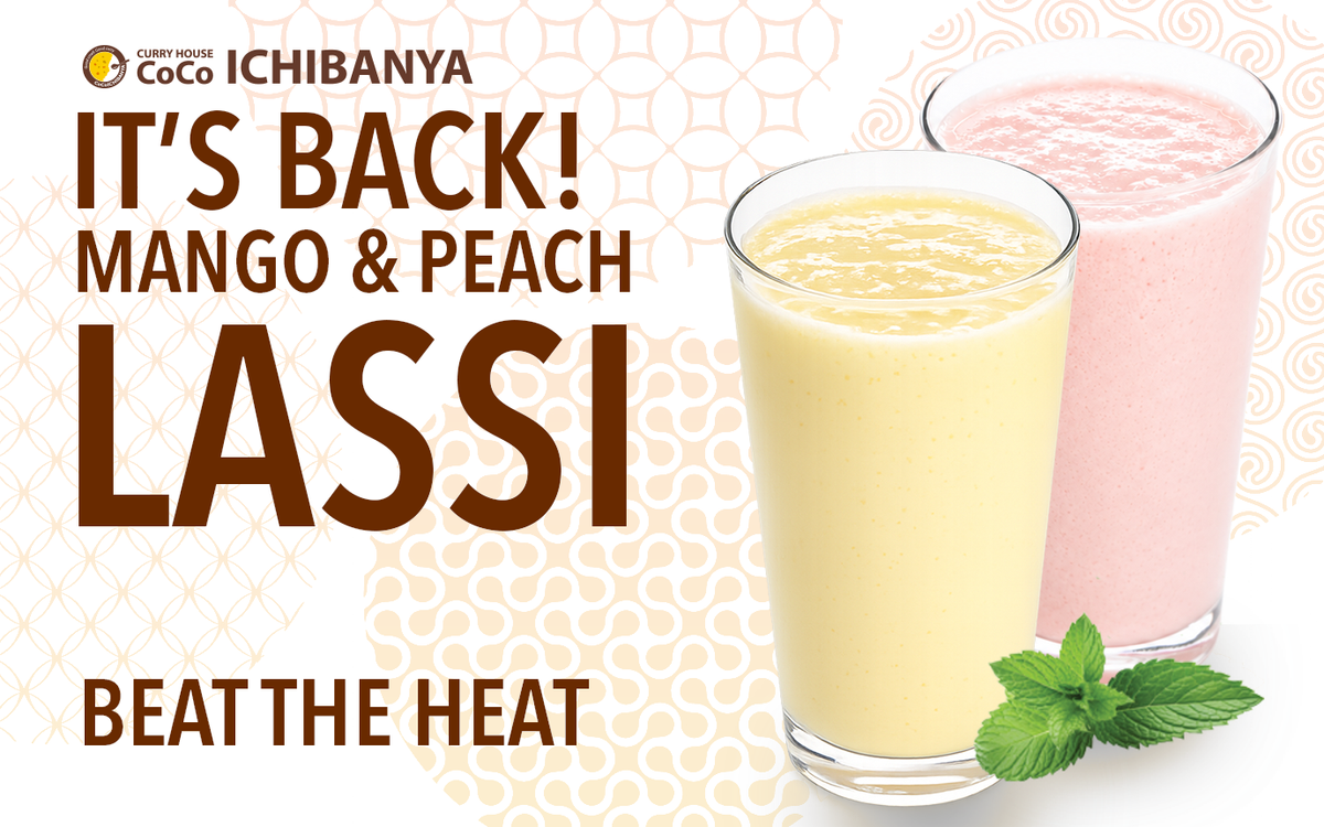 Mango & Peach Lassi